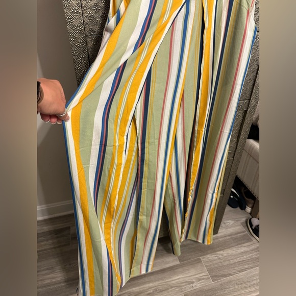 @BALANCE Strapless Split Leg Jumpsuit - Picture 6 of 9